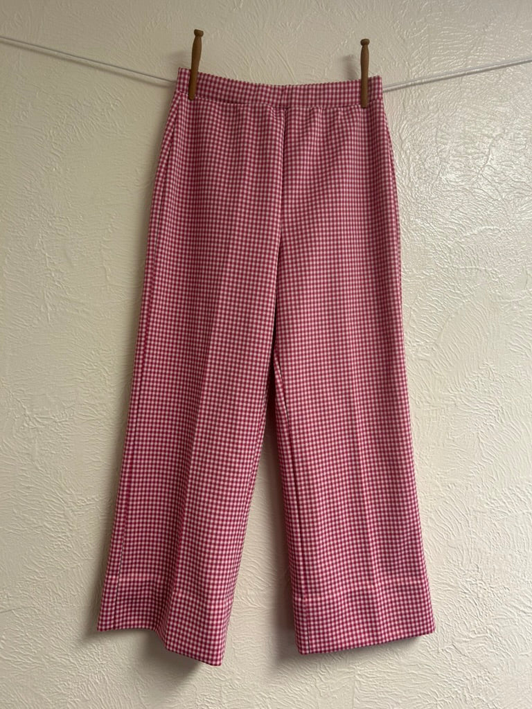 Gingham Pants