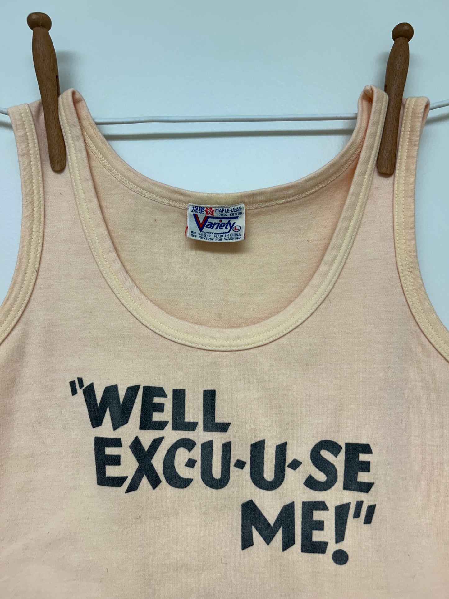 Exc-u-u-se Me Tank