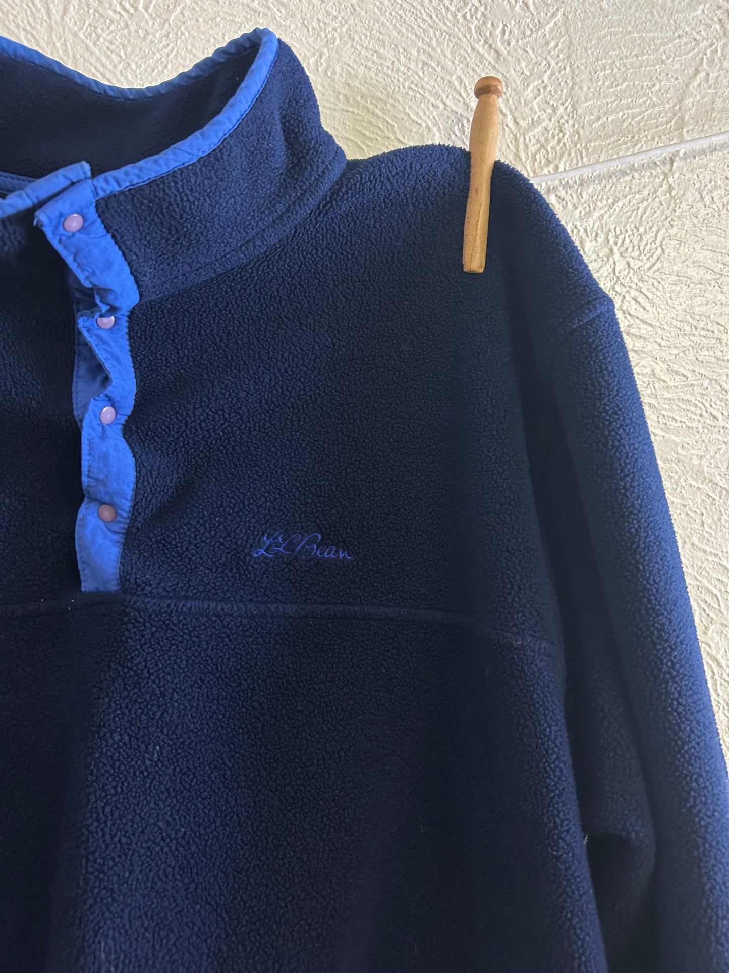 Fleece Half Button Down.