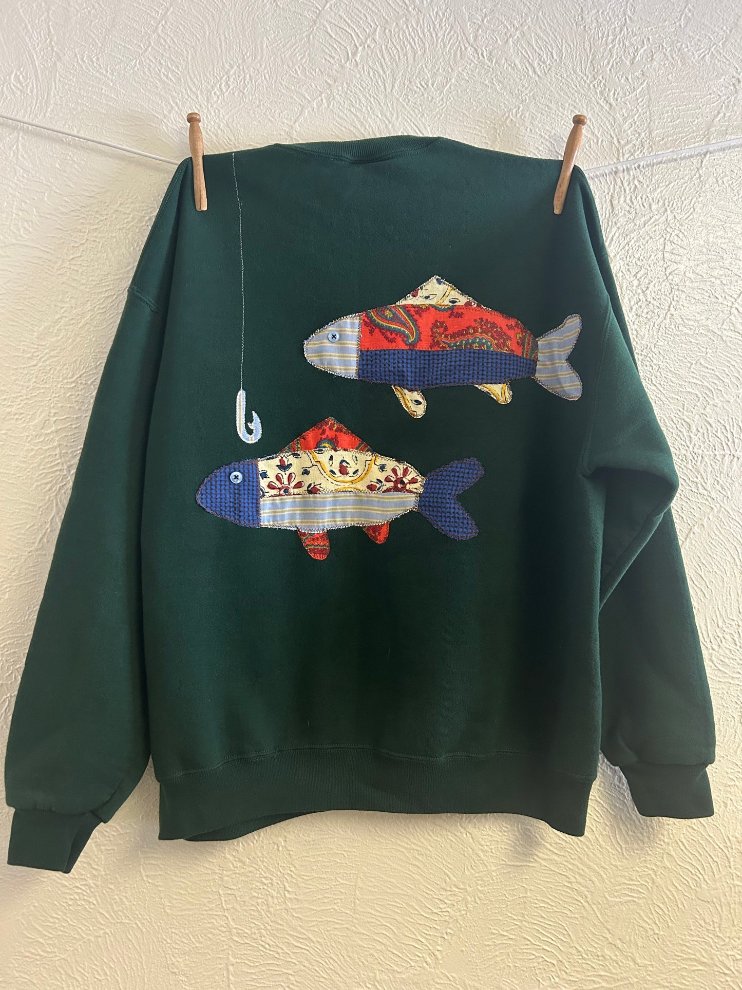 Red Fish, Blue Fish Crewneck