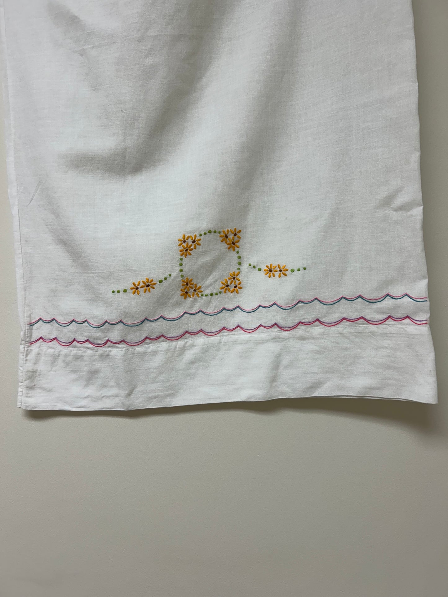 Embroidered Pillowcase Set