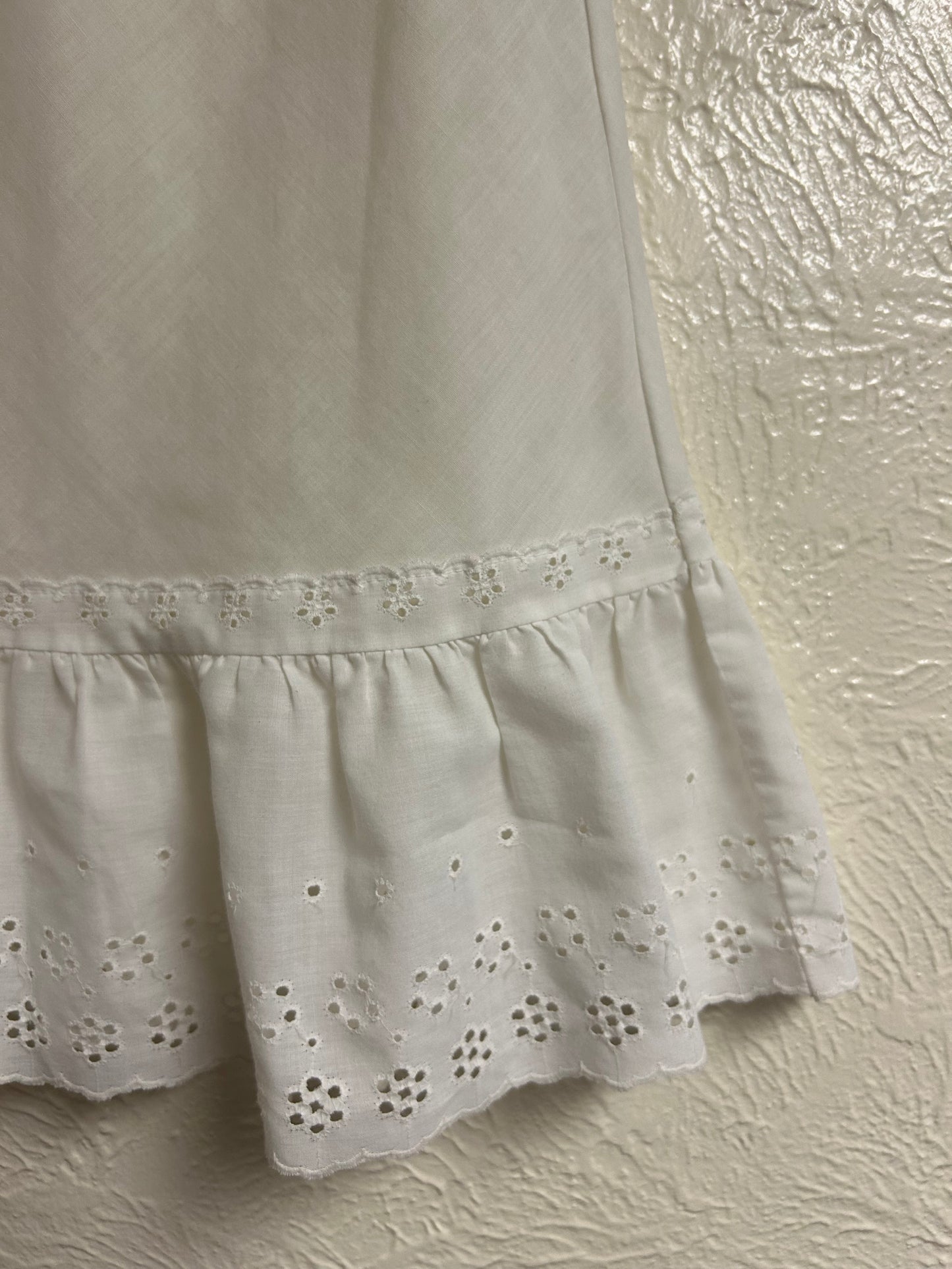 Eyelet Slip Skirt