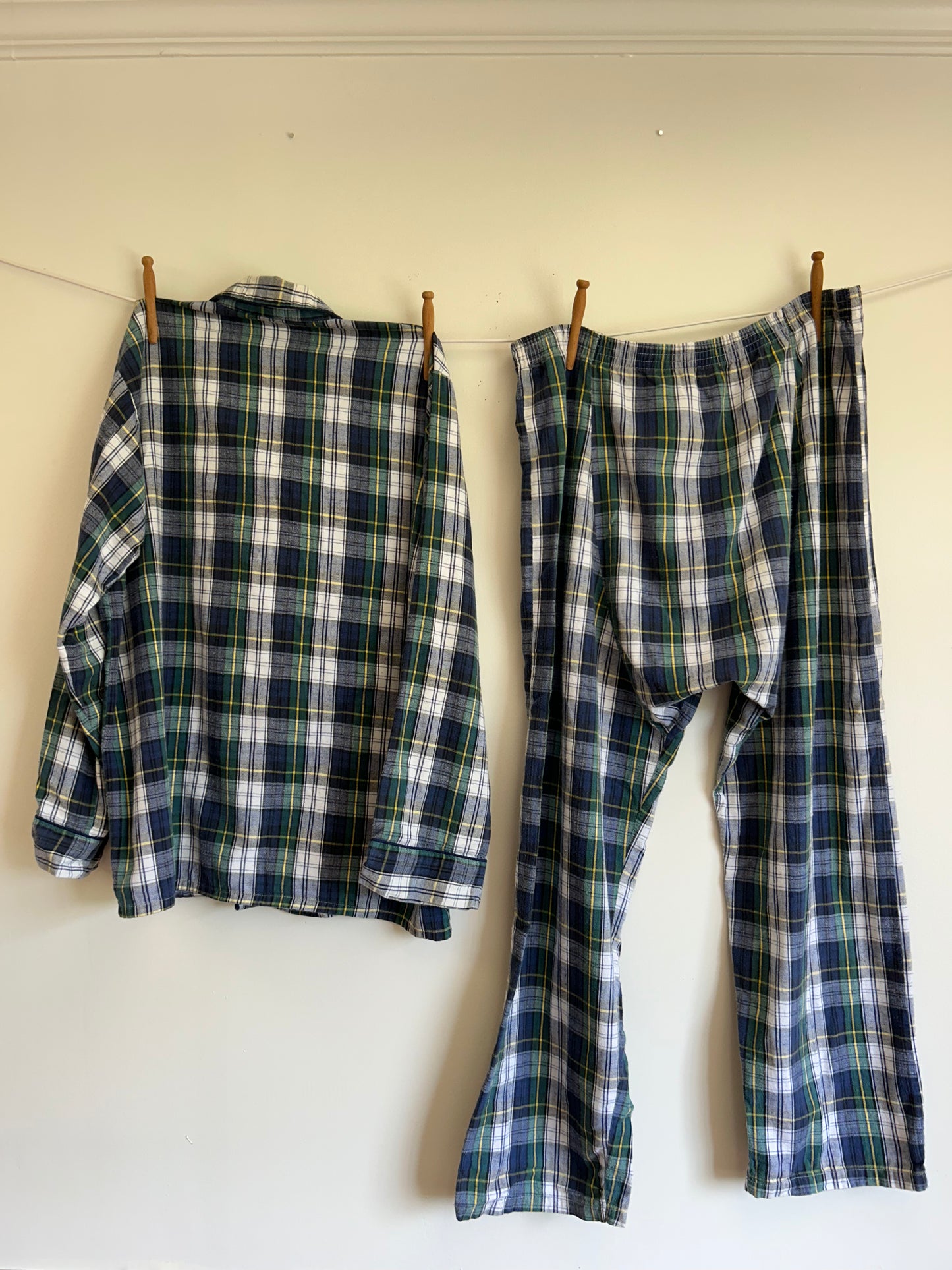 Plaid Pajama Set