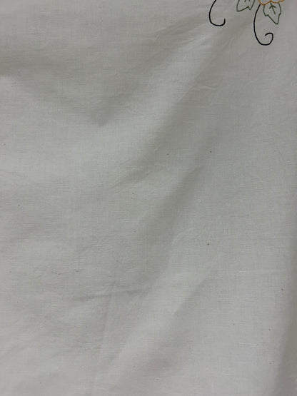 Embroidered Card Tablecloth