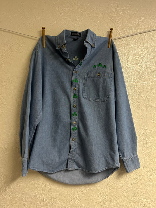 Shamrock Button Down