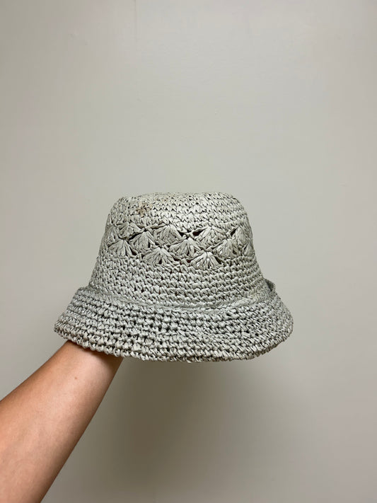 Straw Bucket Hat