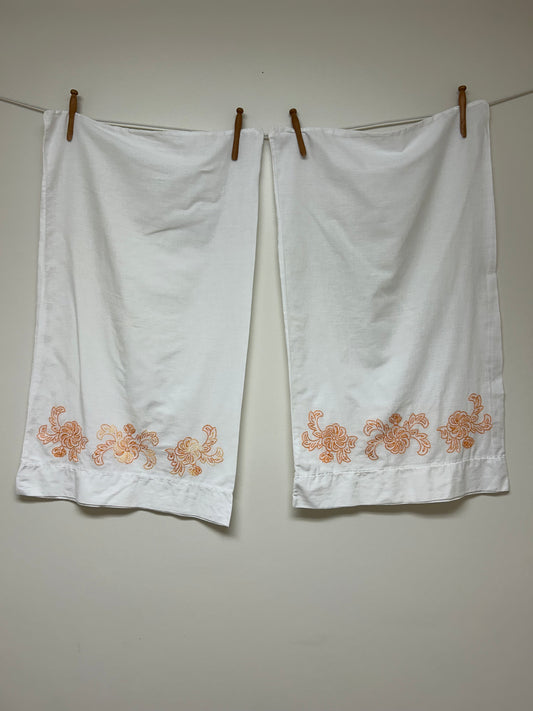 Embroidered Pillowcase Set