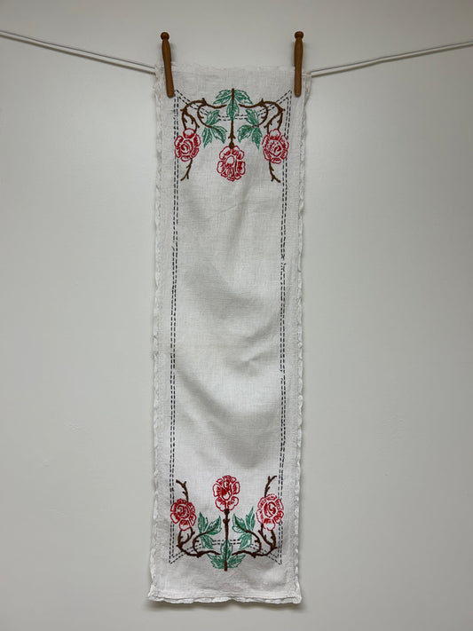 Rose Dresser Scarf