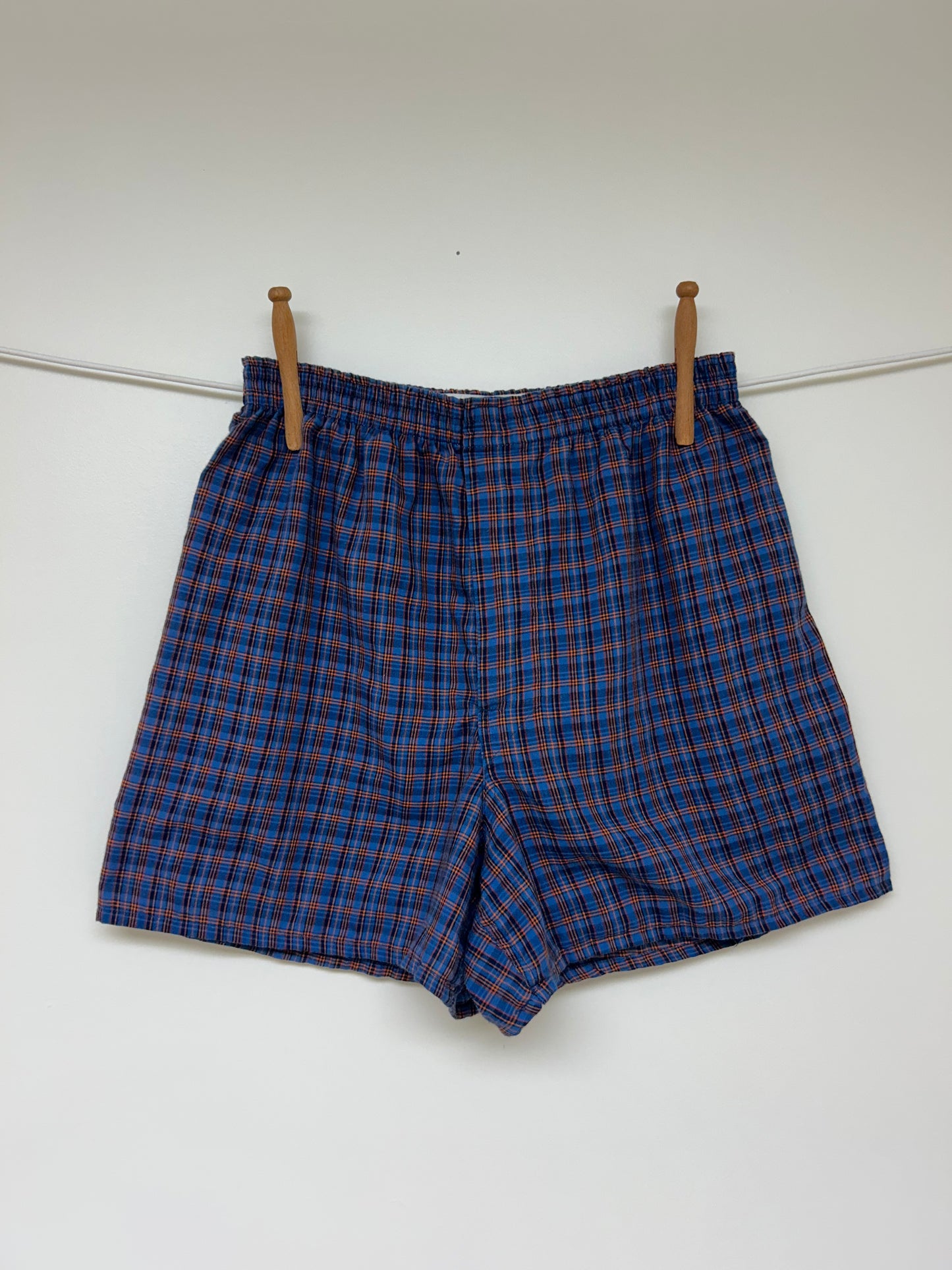 Orange Plaid Boxers