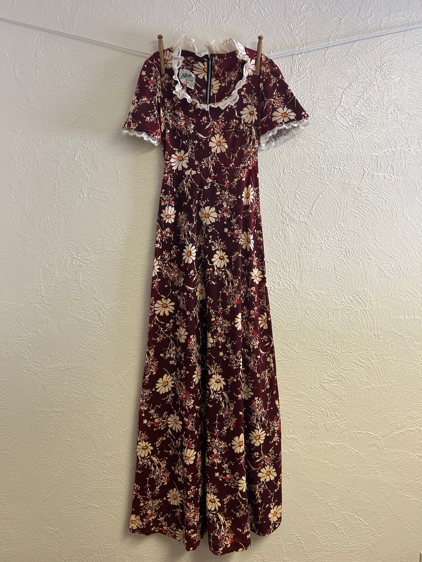 Lace Collar Maxi