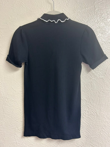 Ruffle Collar Top