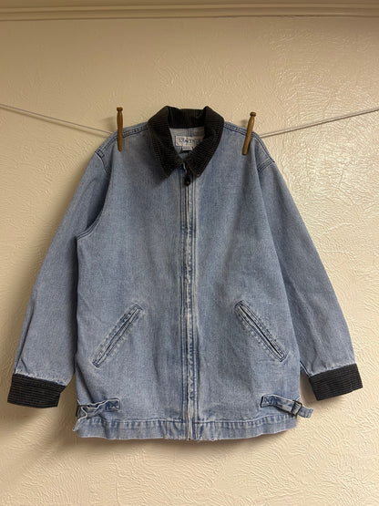 Corduroy Detail Jacket
