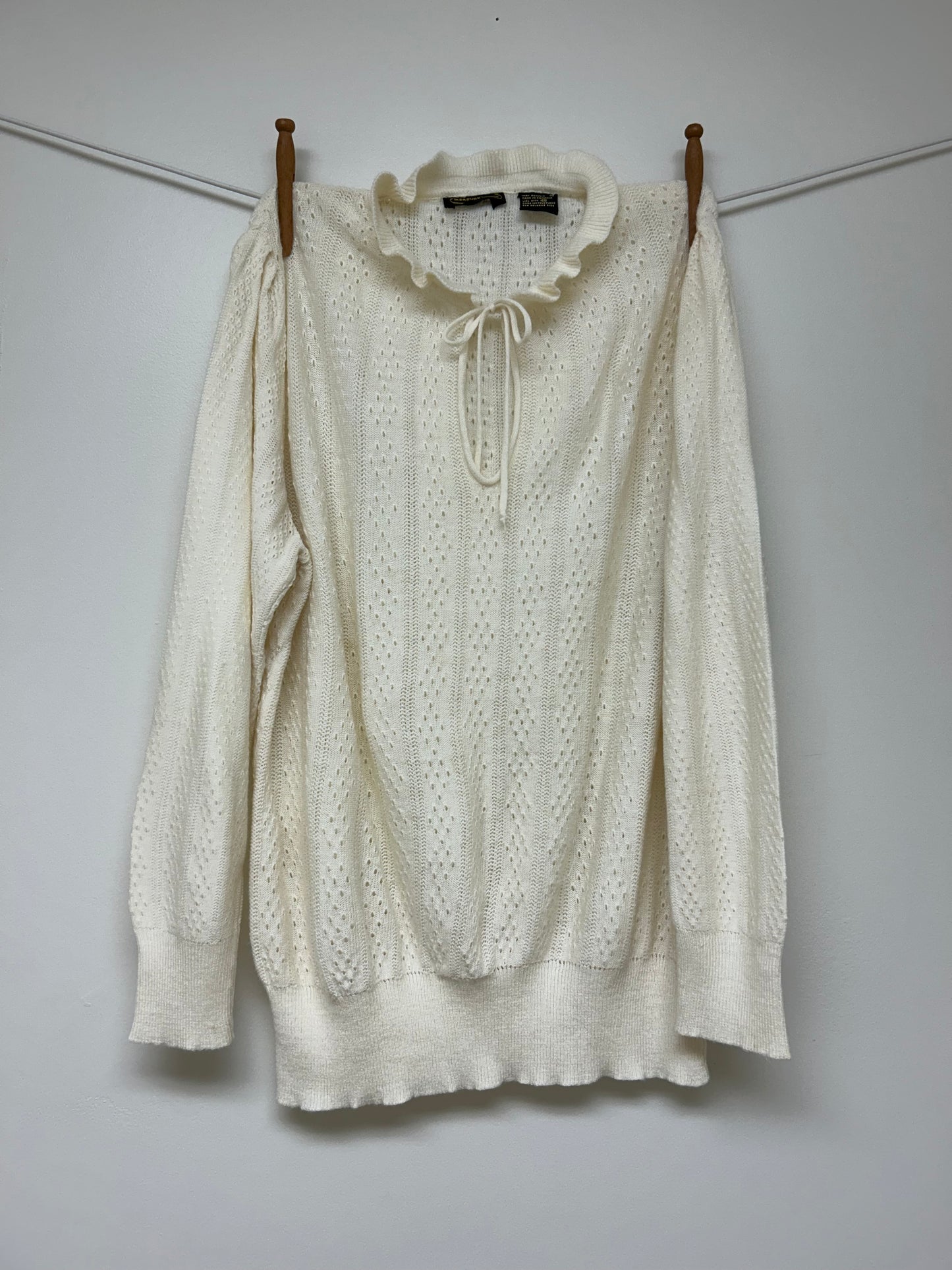 Ruffle Collar Sweater