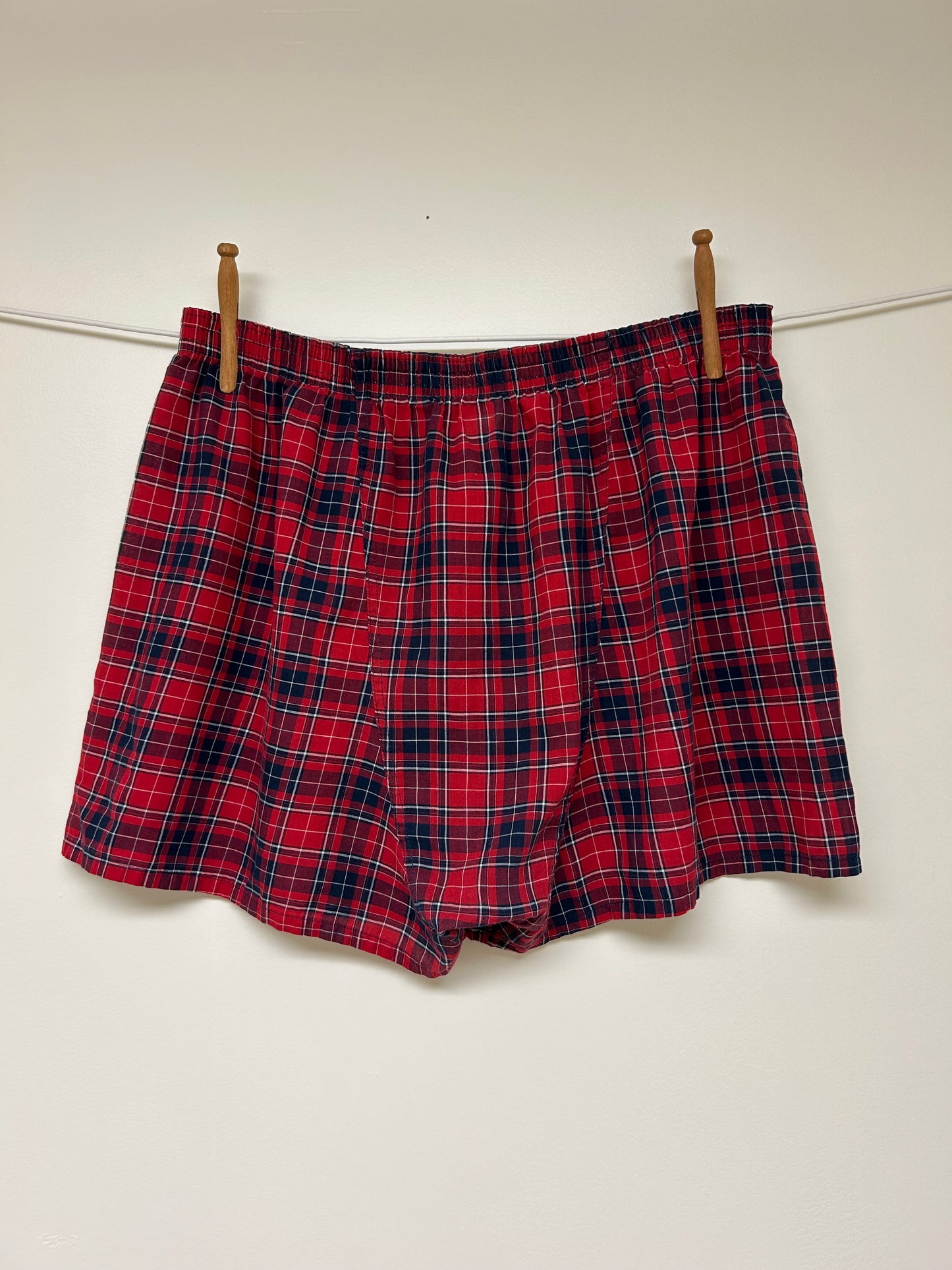 Red Plaid Boxers