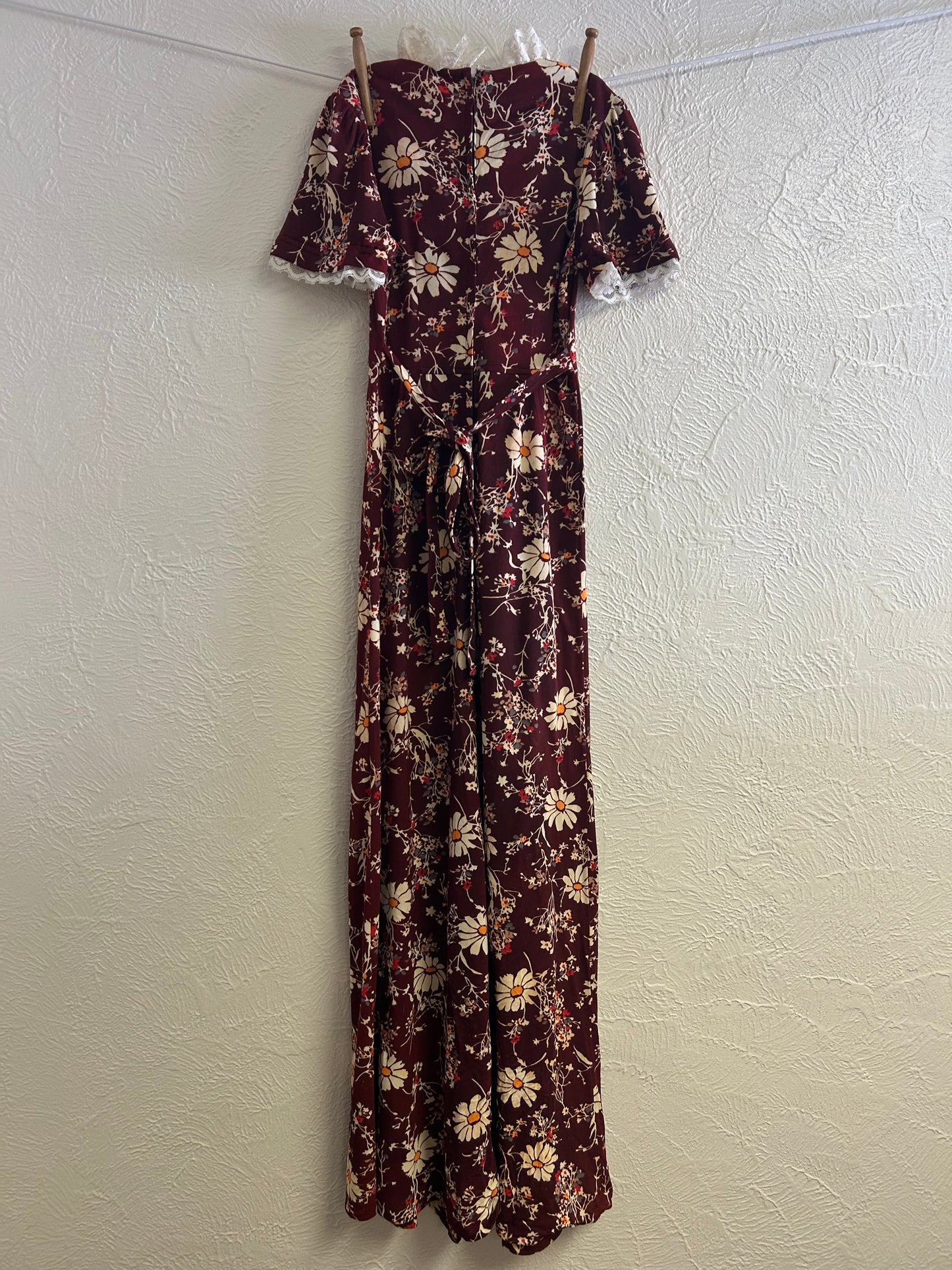 Lace Collar Maxi