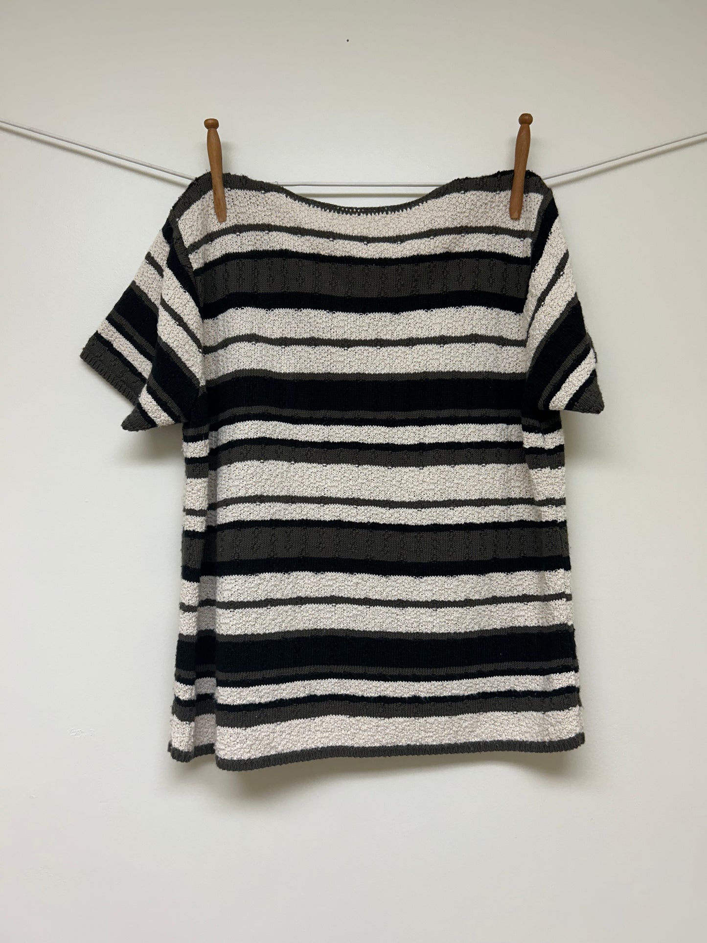 Striped Cardi Top