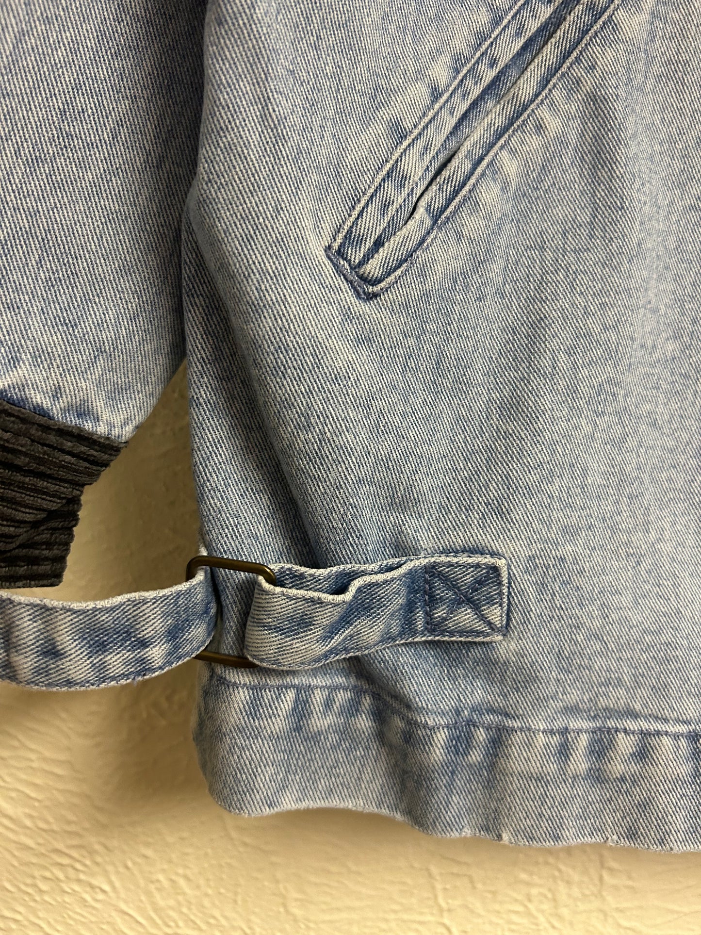 Corduroy Detail Jacket