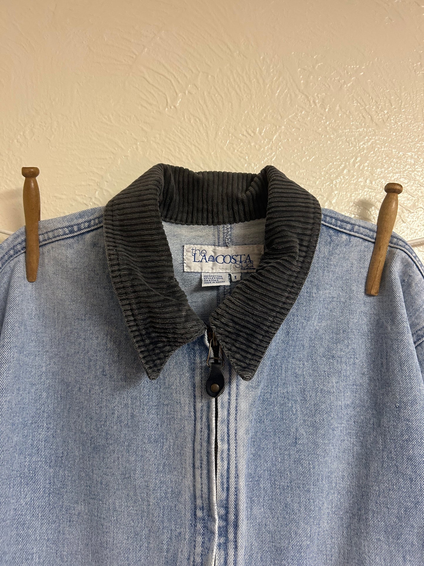 Corduroy Detail Jacket