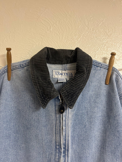 Corduroy Detail Jacket