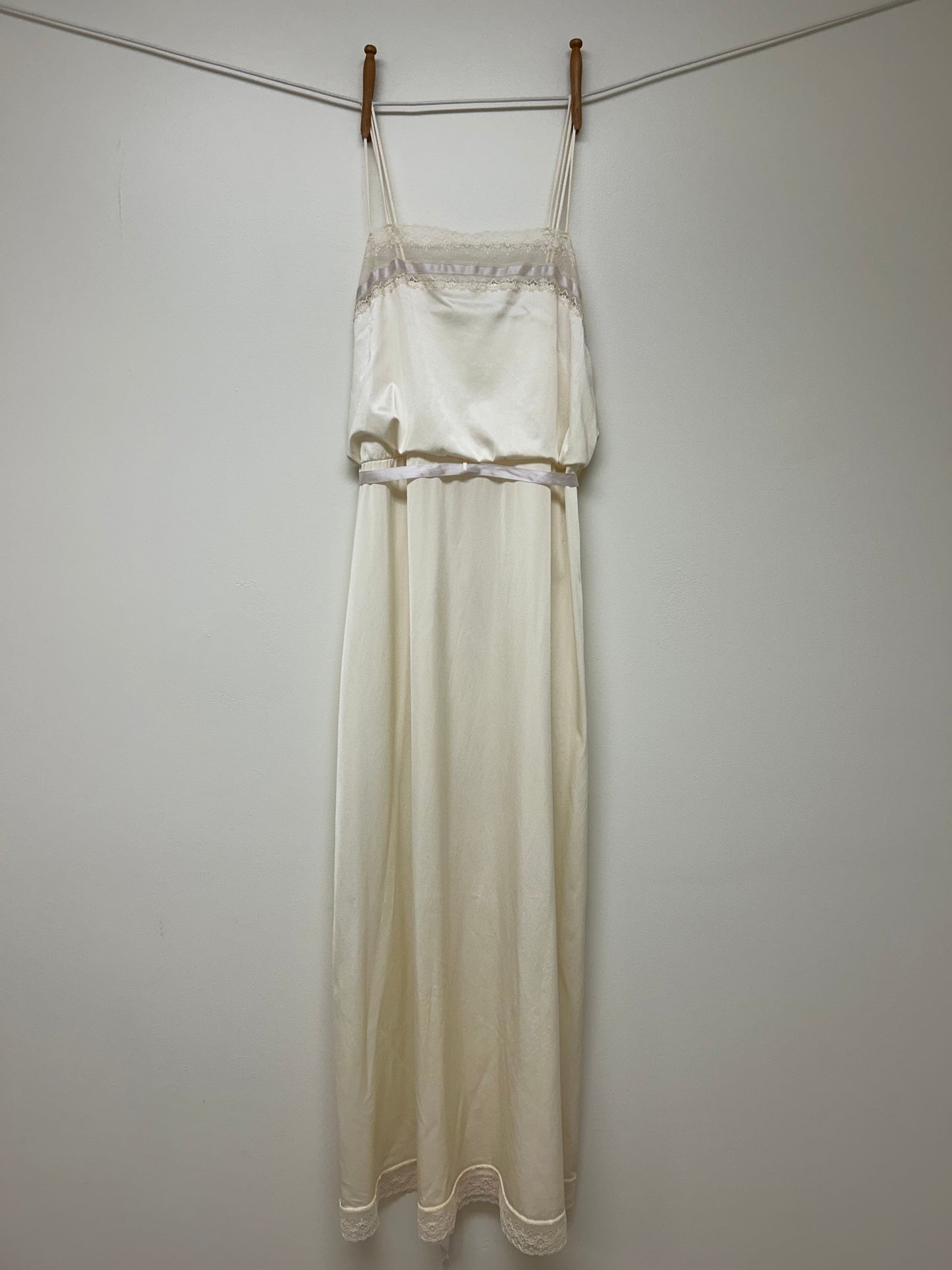 Straight Neck Slip Dress