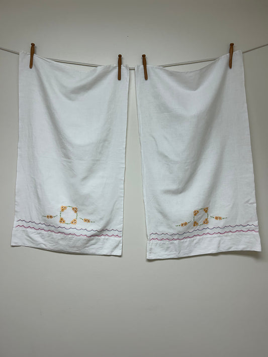 Embroidered Pillowcase Set