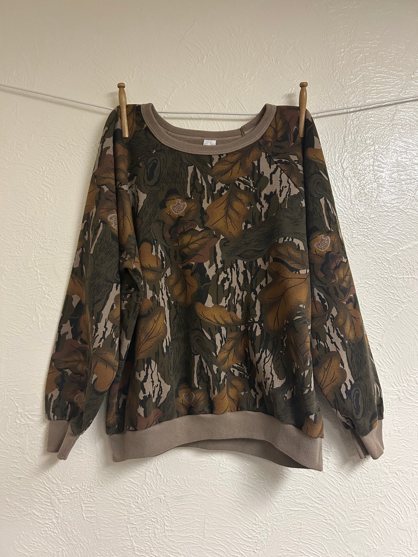 Camo Crewneck