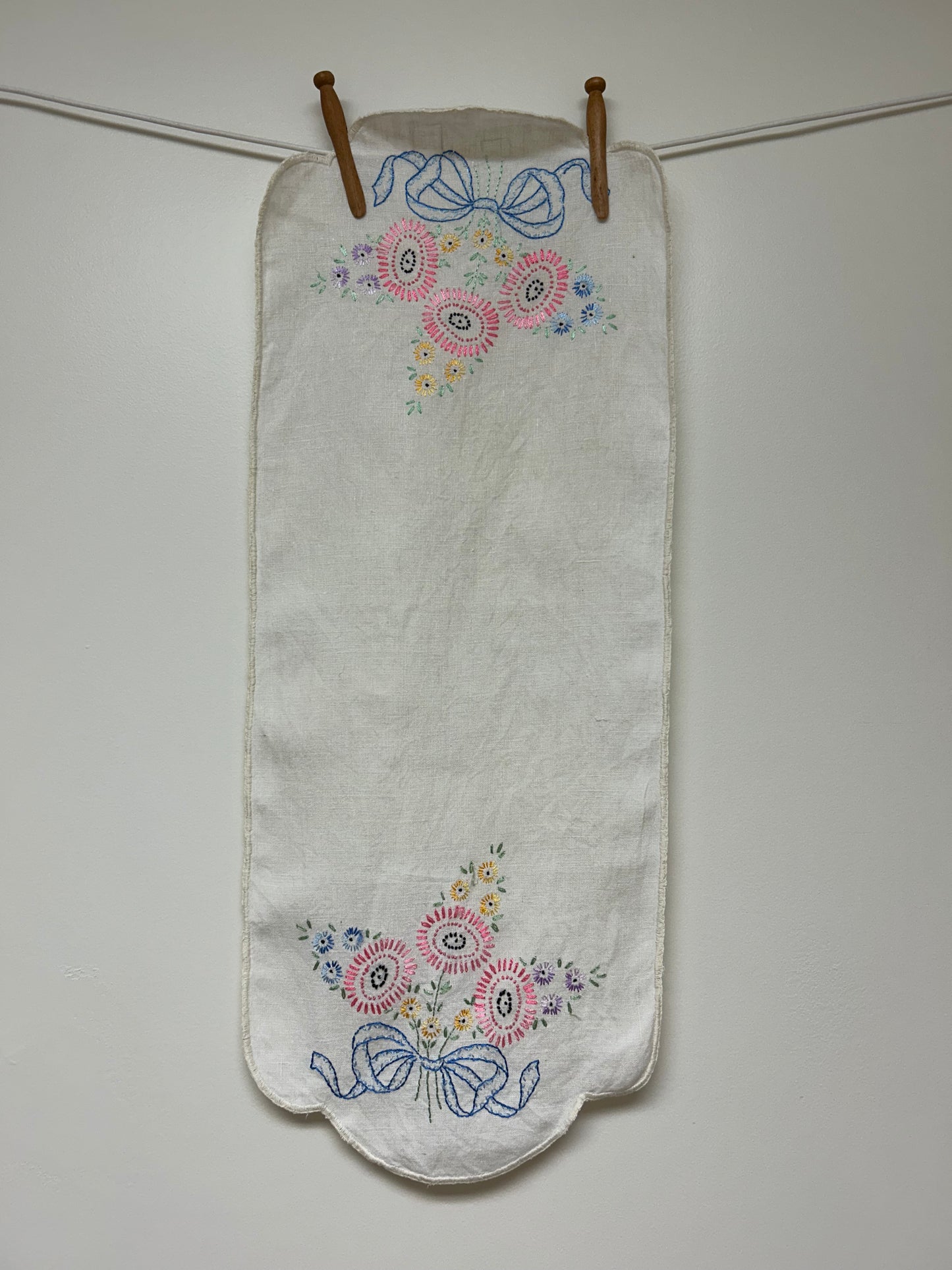 Embroidered Dresser Scarf