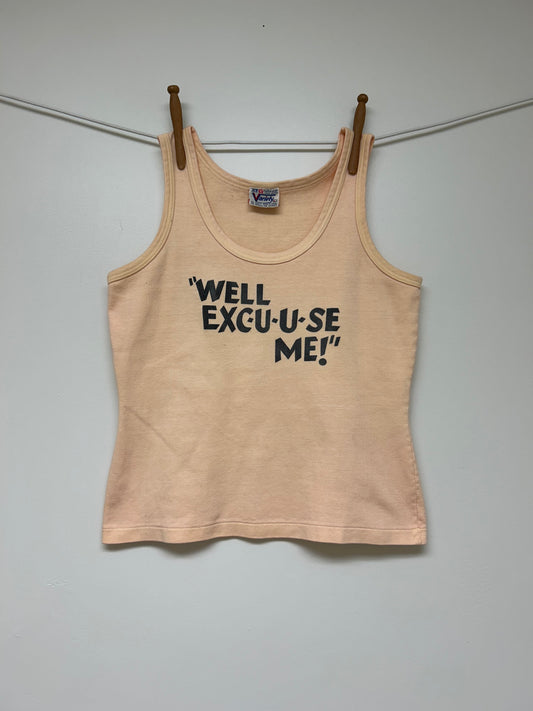 Exc-u-u-se Me Tank