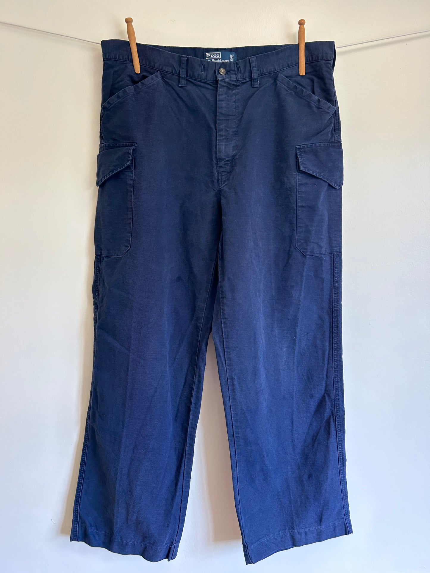 Linen Cargo Pants