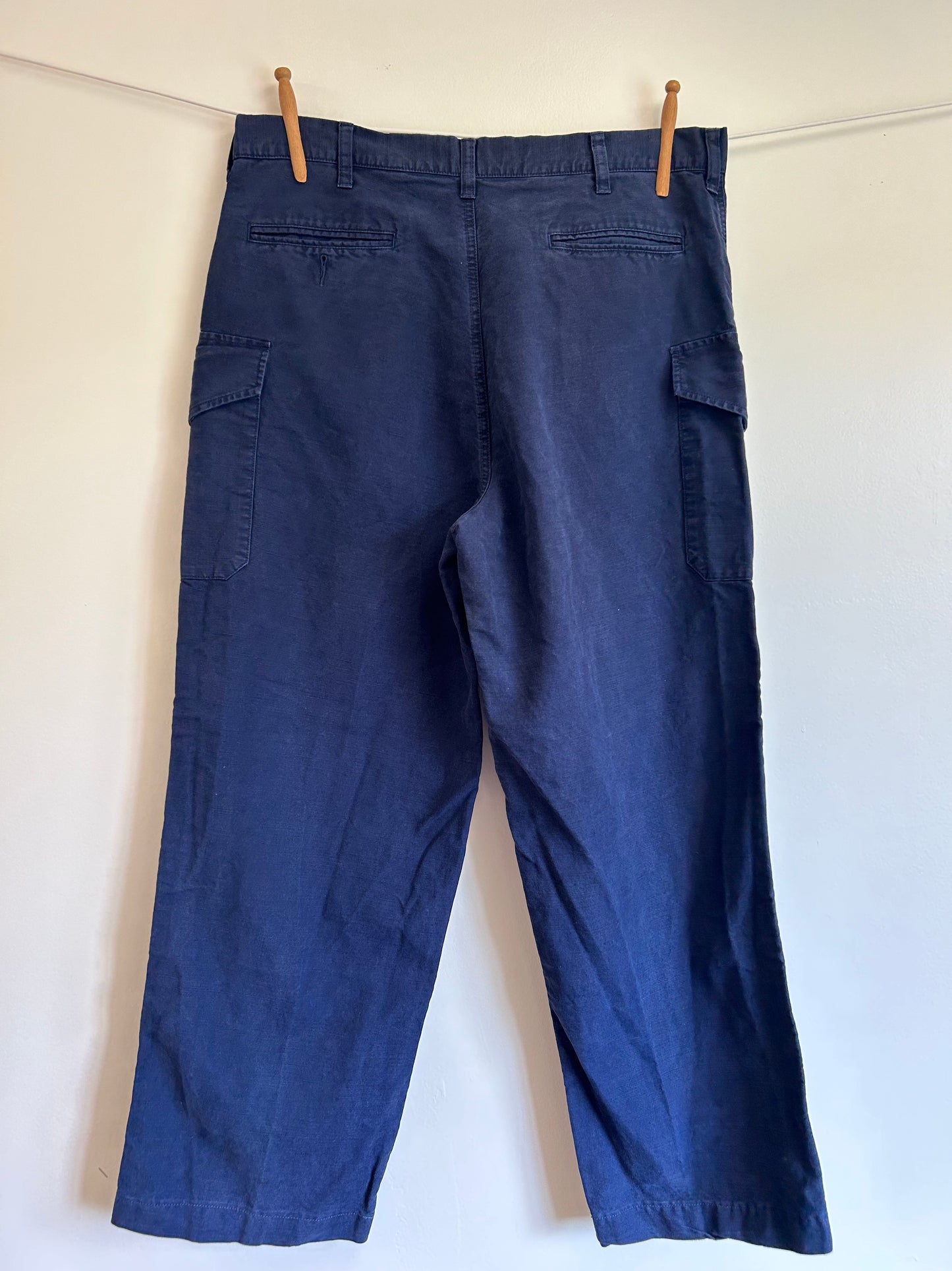 Linen Cargo Pants