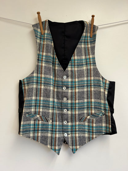 Plaid Vest