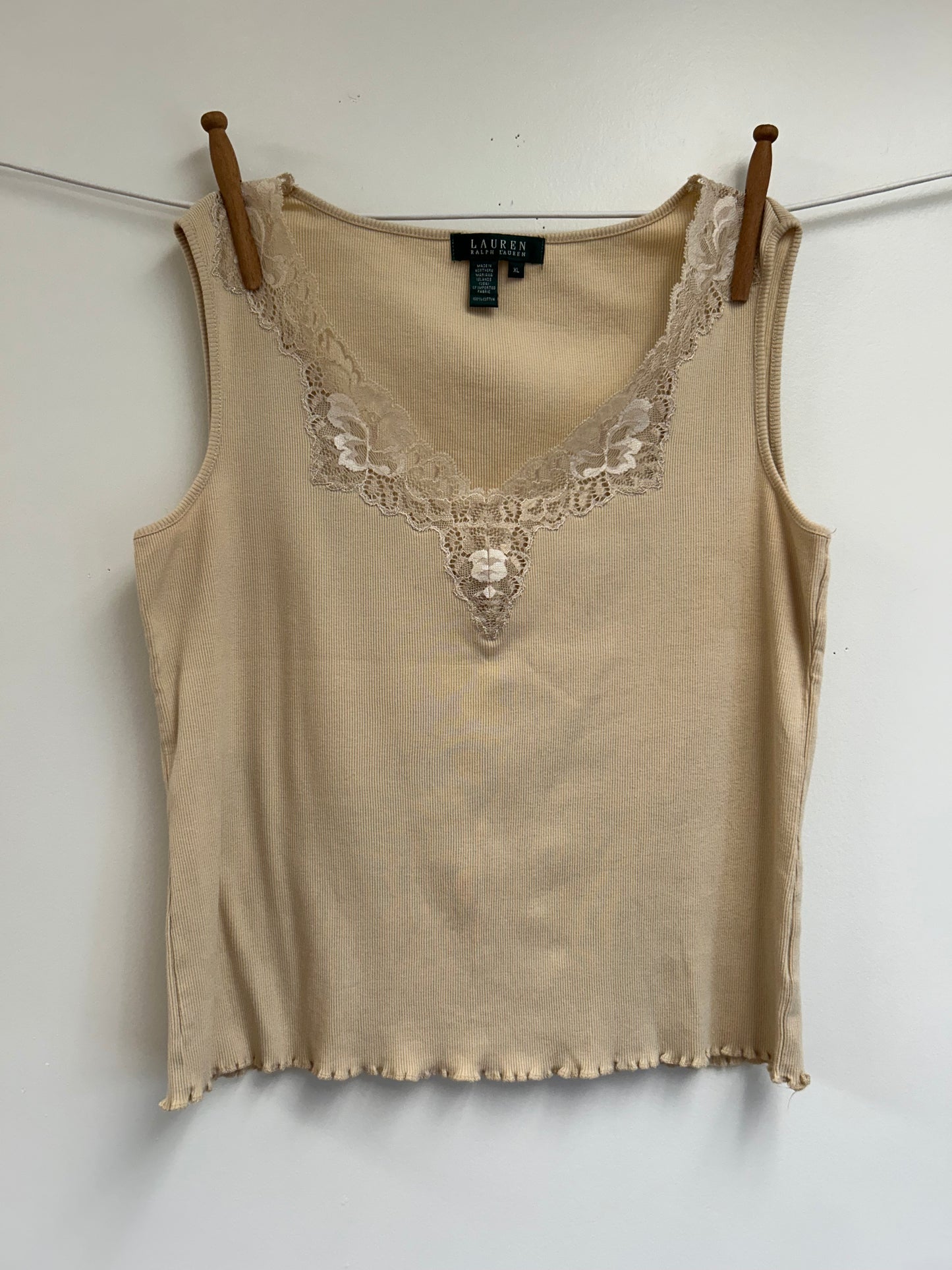 Lace Trim Tank