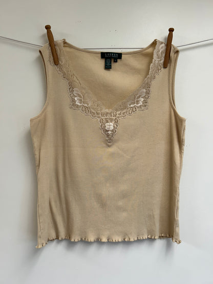 Lace Trim Tank