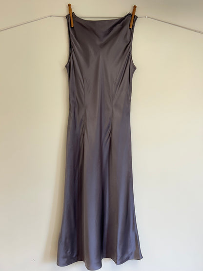 Satin Midi Dress