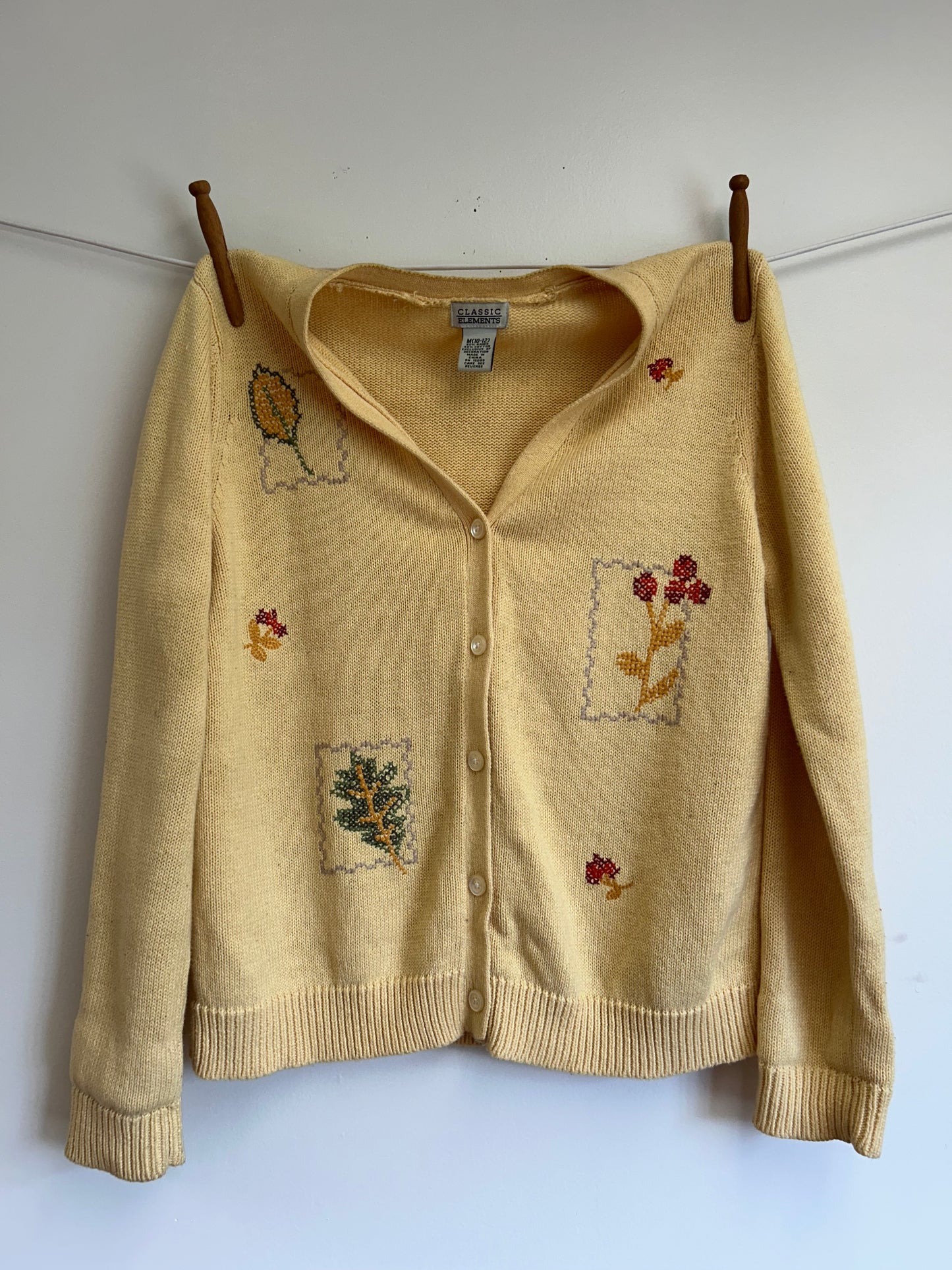 Embroidered Autumn Cardigan